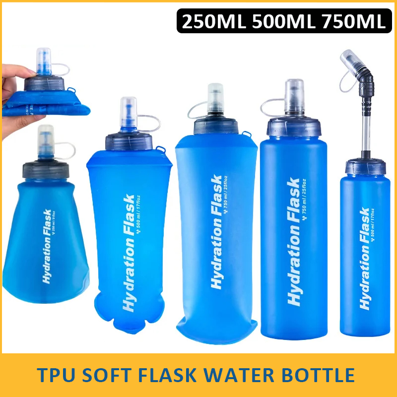 Running Gear Water - 250/500/750 мл ТПУ Спортивная бутылка на
