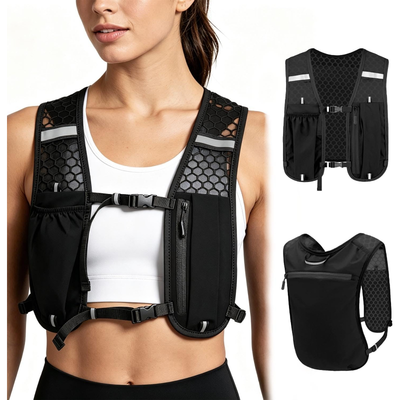 Running Gear Water - Легкий гидратационный жилет WOOJACK для бега,