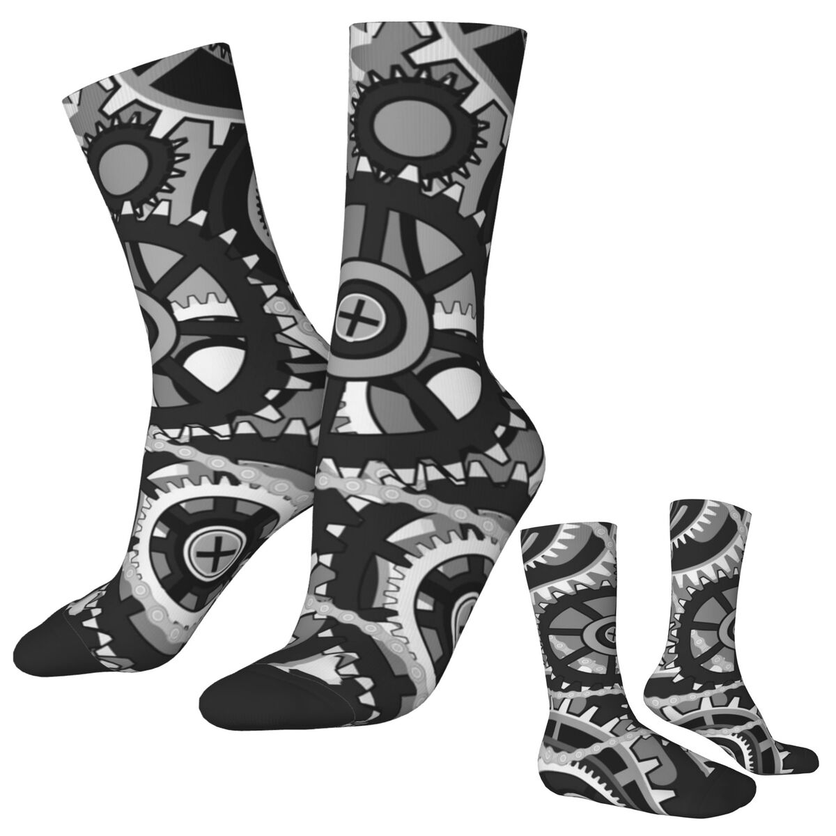 Running Gear Gifts For Women - Винтажные чулки с колесами, мужские носки