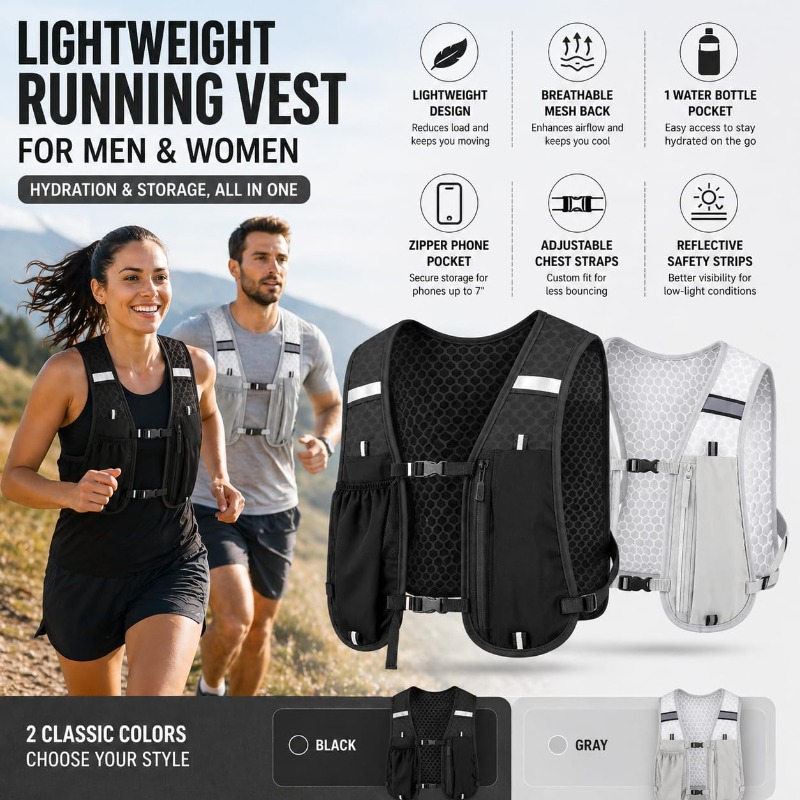 Светоотражающий легкий жилет д – обзор и цена Running Gear For Your Phone