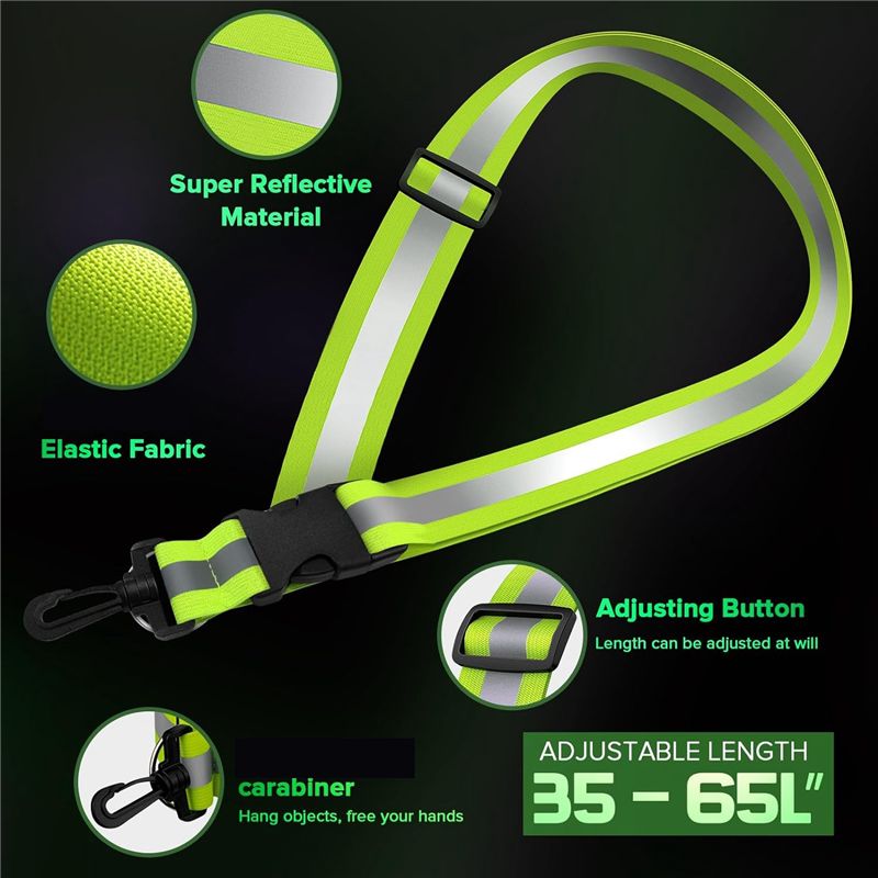 A04G-Светоотражающая лента для – обзор и цена Running Gear Green