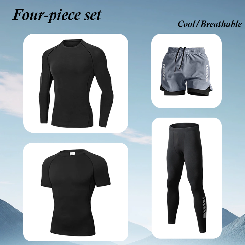 Мужской модный спортивный кост – обзор и цена Running Gear Long Sleeve