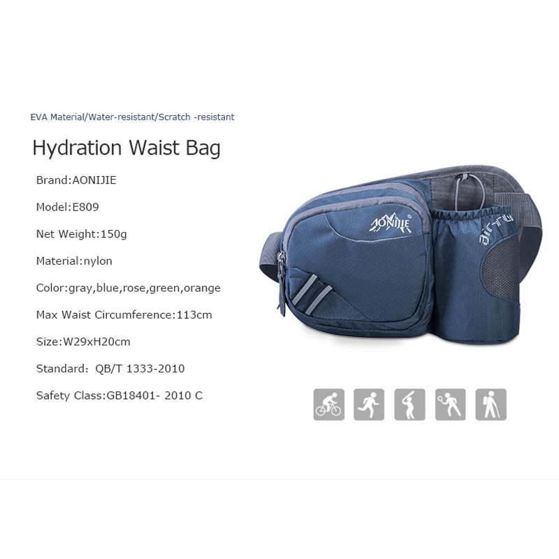 Поясная сумка AONIJIE E809 для – обзор и цена Running Gear Water