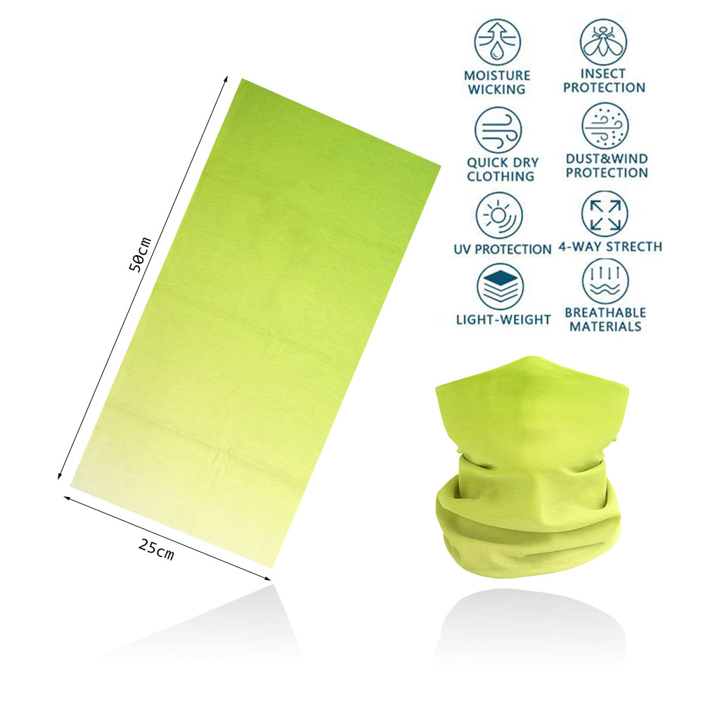Банданы с зеленым лицом, поход – обзор и цена Running Gear Green